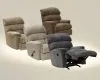 Jackson Furniture Industries 47392-1793/28 Jackson Furniture Industries 47392-1793/28 Pearson - Rocker Recliner - Charcoal
