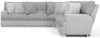 Jackson Furniture Industries 619/34/38/36/37-18 Jackson Furniture Industries 619/34/38/36/37-18 Abraxas - 5 Piece Upholstered Reclining Sectional With 2 Power Lay-Flat Reclining Seats - Moonstruck