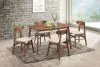 New Classic 40-331N-D4C Morocco - 5 Piece Dining Room Set (Rectangle Dining Table & 4 Chairs) - Natural