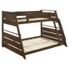 Coaster Fine Furniture 460593 Holden - Wood Veneer Twin Over Full Bunk Bed - Walnut