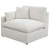 Coaster Fine Furniture 551451-SETA Hobson - 5 Piece Upholstered Modular Sectional Sofa - Ivory