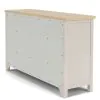 Riverside Furniture 79460 Glenndale - Six Drawer Dresser - Aged White / Wheat