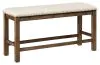 Ashley Furniture D631-09 Moriville - Double UPH Bench  - Beige