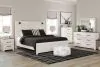 Ashley Furniture B1190/31/36/58/56/99/92(2) Ashley Furniture B1190/31/36/58/56/99/92(2) Gerridan - 7 Pc. - Dresser, Mirror, King Panel Bed with Sconces, 2 Nightstands - White