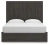 Ashley Furniture PCB3370B9 Fraluna - King Panel Storage Bed - Charcoal