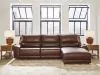 Ashley Furniture PCU62607S22 Ashley Furniture PCU62607S22 DeepWakes - 3-Piece Power Reclining Sofa With RAF Press Back Power Chaise - Canyon
