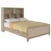 Samuel Lawrence Furniture S496-YBR-14 River Creek - Full Bed with Bookcase Headboard - River Birch Brown