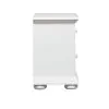 Liberty Furniture 607-BR60 Summer House - 2 Drawer Nightstand - Oyster White
