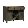 Liberty Furniture 62-SR4836 Lindsey Farm - Server - Gray & Sandstone
