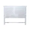 Liberty Furniture 237-BR13 River Place - Queen Mansion Headboard - Riverstone White & Tobacco
