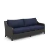 New Classic G807C-30S Skye - 2 Piece Outdoor Set (Sofa & Slat Top Coffee Table) - Blue