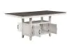 New Classic 40-7522-CT Richland - Counter Table Top & Base - Dark Gray