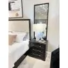 Riverside Furniture 27169 Lydia - 3 Drawer Nightstand - Dark Brown