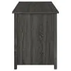 CoasterEssence 801576 Dylan - 4-Drawer Lift Top Office Desk - Weathered Gray