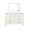 New Classic 00-677W-DM New Classic 00-677W-DM Andover - Dresser & Mirror - White