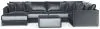 Jackson Furniture Industries 2245/37/31/59/75/12-23 Jackson Furniture Industries 2245/37/31/59/75/12-23 Remington - 5 Piece Modular Sectional (LSF Chaise) And 1 Included Cocktail Ottoman - Slate