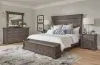 Pulaski Furniture P413-BR-K5 Pulaski Furniture P413-BR-K5 Madison Ridge - California King Panel Bed - Natural Bark