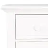 Liberty Furniture 607-BR-KPSDMCN Liberty Furniture 607-BR-KPSDMCN Summer House - 5 Piece Bedroom Set (King Poster Bed, Dresser & Mirror, Chest, Nightstand) - Oyster White