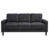 Coaster Fine Furniture 509981 Bowen II - Fabric Upholstered Track Arm Sofa - Steel Gray