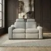 Liberty Furniture 6004DF-21P Archer - Loveseat With Power Footrest & ZW - Hampstead Dove