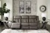 Ashley Furniture 6880488 First Base - Reclining Sofa - Gunmetal