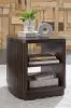 Ashley Furniture T679-2 Korestone - Square End Table - Dark Brown