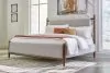 Ashley Furniture B615/31/36/82/97/92(2) Ashley Furniture B615/31/36/82/97/92(2) Lyncott - 6 Pc. - Dresser, Mirror, King Upholstered Bed, 2 Nightstands - Brown