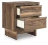 Ashley Furniture PCB3367-92 Chirason - Two Drawer Night Stand - Brown
