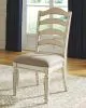 Ashley Furniture D743/35/01(4) Ashley Furniture D743/35/01(4) Realyn - 5 Pc. - Extension Table, 4 Ladderback Side Chairs - White