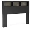 Ashley Furniture PCB1118-85 Ashley Furniture PCB1118-85 Broachmyn - Full Bookcase Headboard - Black / Gray