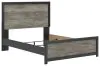 Ashley Furniture PCB1118B4 Ashley Furniture PCB1118B4 Broachmyn - Queen Panel Bed - Black / Gray