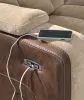 Ashley Furniture PC8350415 Ashley Furniture PC8350415 Mixed Motion - Power Reclining Sofa With Adjustable Headrest - Brownstone