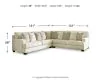 Ashley Furniture 19604S3 Ashley Furniture 19604S3 Rawcliffe - 5-Piece Sectional - Parchment
