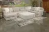 Jackson Furniture Industries 330312-2926/18 Logan Modular Sectional - Fabric Cocktail Ottoman - Moonstruck