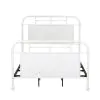 Liberty Furniture 179-BR17HFR-AW Liberty Furniture 179-BR17HFR-AW Vintage Series - Full Metal Bed - Antique White