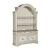 Liberty Furniture 244-HOJ-3DH Magnolia Manor - 3 Piece Home Office Set (Desk & Hutch) - Antique White