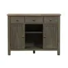 Liberty Furniture 62-SR4836 Lindsey Farm - Server - Gray & Sandstone