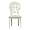 Liberty Furniture 652-C6501S Farmhouse Reimagined - Splat Back Side Chair - Antique White / Chestnut Tops