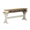 Liberty Furniture 652-OT7636 Farmhouse Reimagined - Console Bar Table - Antique White / Chestnut Tops