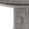 Liberty Furniture 237-DR-PED River Place - Pedestal Table - Riverstone White & Tobacco