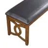 New Classic D1701-25-BRN New Classic D1701-25-BRN Gia - Bench - Brown - Faux Leather