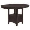 CoasterEveryday 102888 Lavon - Oval Extension Counter Dining Table - Espresso