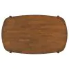 CoasterEveryday 108461 Dortch - Oval Solid Wood Dining Table - Walnut