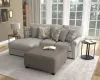Jackson Furniture Industries 3345/75/42/12-26 Jackson Furniture Industries 3345/75/42/12-26 Livingston - 2 Piece Sofa Chaise With Comfort Coil Seating, 40