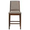 CoasterEveryday 108889 Patterson - Upholstered Counter Chair (Set of 2) - Mango Oak