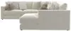 Jackson Furniture Industries 2235/36/31/59/76-16 Jackson Furniture Industries 2235/36/31/59/76-16 Ritzy - 6 Piece Modular Sectional (RSF Chaise) - Bone