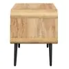 New Classic T3562-20 Rowan - One Drawer End Table/Bedside Table - Natural