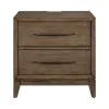 Liberty Furniture 936-BR61 Shaker Lakes - Nightstand With Charging Station - Harvest Brown