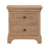 Liberty Furniture 928-BR61 Haven Hills - Nightstand With Charging Station - Camel Beige