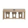Liberty Furniture 922-OT-4PCS Millstone - 4 Piece Set - Nutmeg